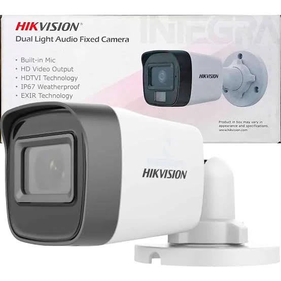 Cámara CCTV Hikvision full HD 1080p para exterior